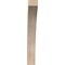 Ekena Millwork 4"W x 24"D x 30"H Thorton Rough Sawn Knee Brace, Douglas Fir BRC04X24X30THR00RDF - alternate 2